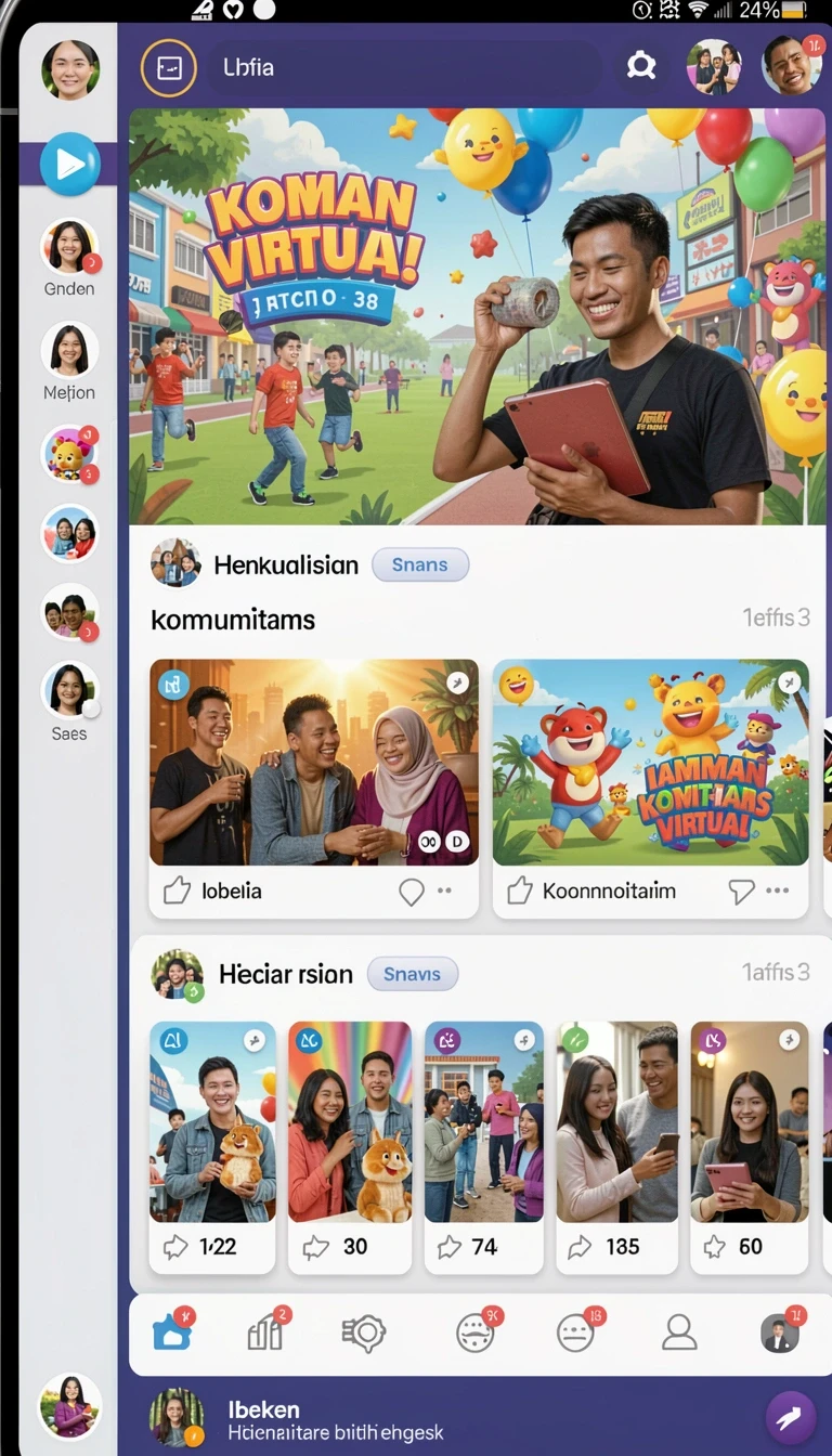 Galeri pratinjau visual emas777 build APK resmi terbaru
